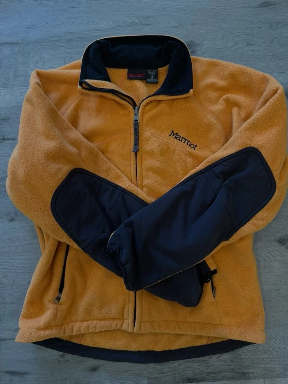 Marmot 2000’s Women’s Yellow Fleece Jacket